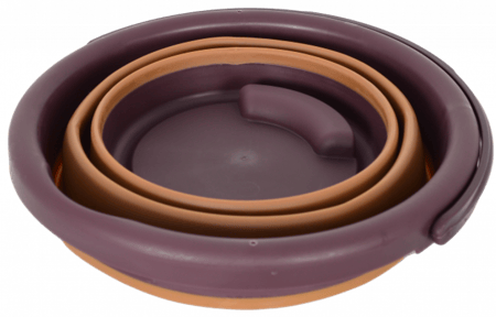 سطل سليكون بيد قابل للطي 5 لتر