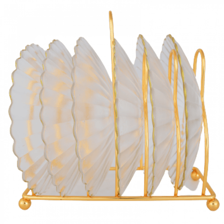 استاند مع صحون قزاز