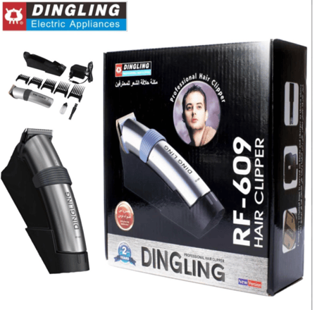 ماكينة حلاقة الشعر الاحترافية دينجلينج (Dingling RF-609) - الإصدار المطور