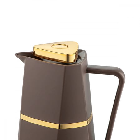 ثلاجة ديفا 34 بني مذهب 1 لتر