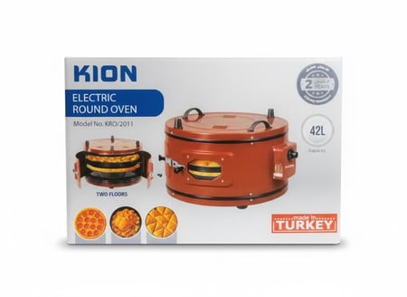 فرن كيون (KION) الكهربائي الدائري دورين - 42 لتر (صناعة تركية)