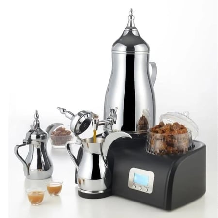 دلة الخليج الفاخرة لتحضير القهوة سعة 4 لتر