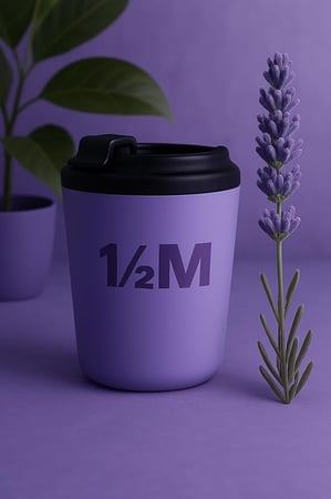 مج قهوة ارجواني 1/2 مليون