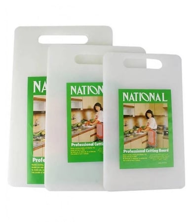 لوح تقطيع الخضار واللحوم بلاستيك مفرد