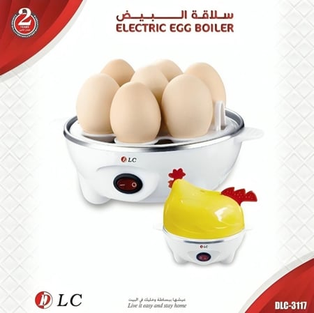 آلة سلق البيض سلاقة بيض سعة 7 بويضات