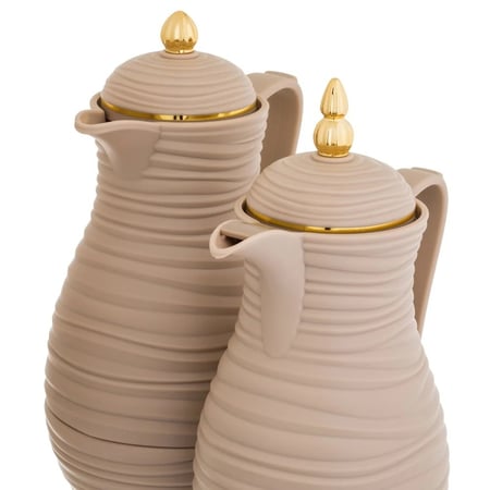 طقم ترامس الارجوان 2 قطعة 1 لتر، 0.7 لتر