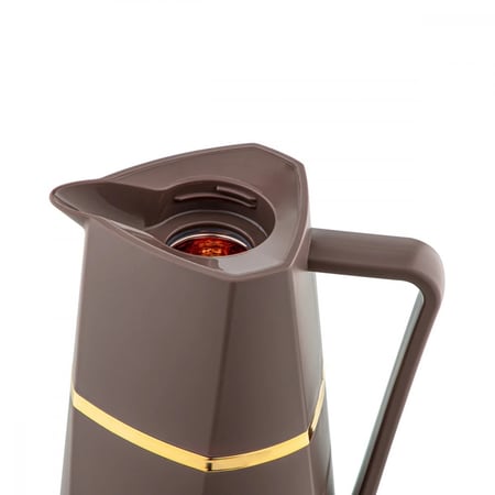 ثلاجة ديفا 34 بني مذهب 1 لتر