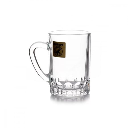 بيالات شاي زجاج سادة بادريق الاصلي طقم 6 حبة