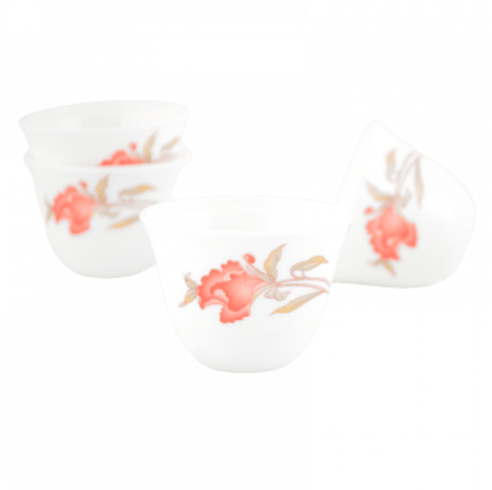 طقم فناجين قهوة سيراميك 12 حبة