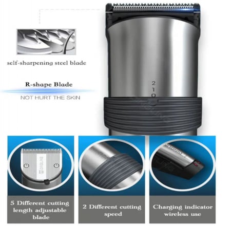 ماكينة حلاقة الشعر الاحترافية دينجلينج (Dingling RF-609) - الإصدار المطور