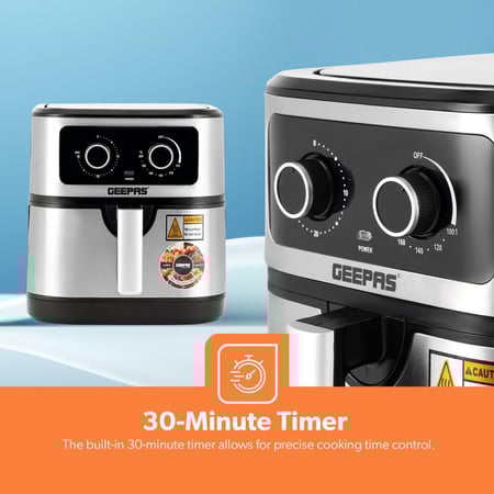 جيباس قلاية هوائية صحية بدون زيت 7 لتر 1800 واط