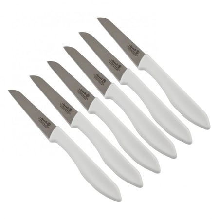 طقم سكاكين فاكهة السيف 6 حبة ابيض
