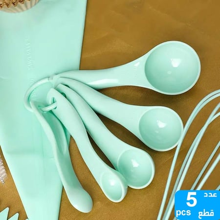 طقم مكيال بلاستيك صغير