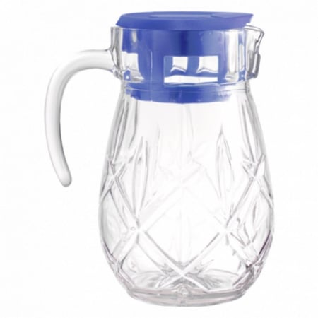 جيك زجاج بغطاء من مستر هوم، 1.9 لتر