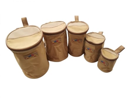 طقم حافظات سكر وقهوة وشاهي للرحلات