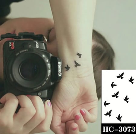 وشم مؤقت - تاتو الطيور