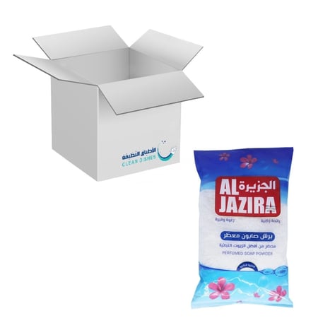 كرتون | الجزيرة | صابون مبشور معطر 800 جم ( 12 عبوة )