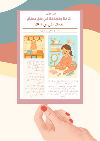 جريدة نظافتك دليل ذوقك( ملف رقمي pdf ليس مطبوع)