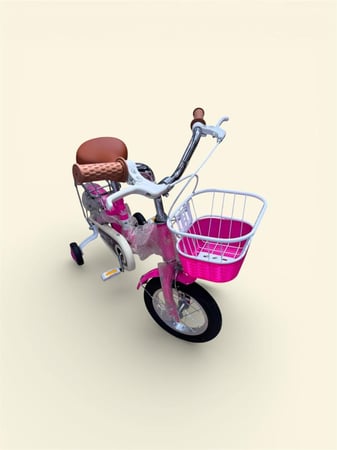 سيكل وردي بناتي