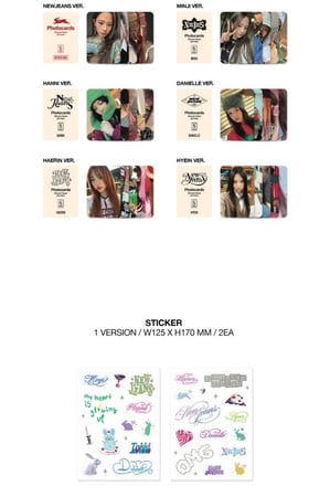 NewJeans - OMG (Message Card ver.) (Random)
