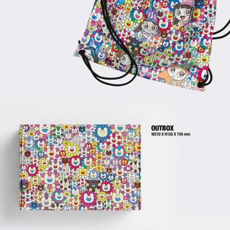 NewJeans - [Supernatural] Single Album NJ X MURAKAMI Drawstring Bag Version