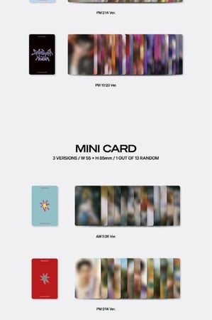 SEVENTEEN - [SEVENTEENTH HEAVEN] 11th Mini Album RANDOM Version