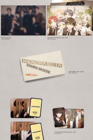 ENHYPEN - [MEMORABILIA] DARK MOON Special Album MOON Version