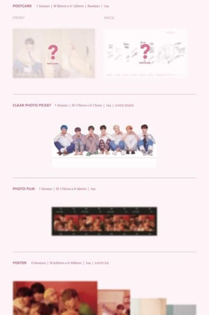 BTS - [Map Of The Soul:Persona] Album RANDOM Version