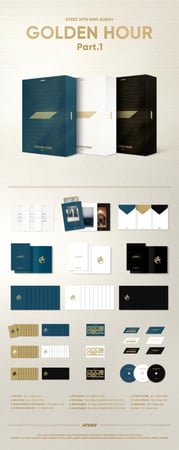 ATEEZ - [GOLDEN HOUR : Part.1] 10th Mini Album RANDOM Version
