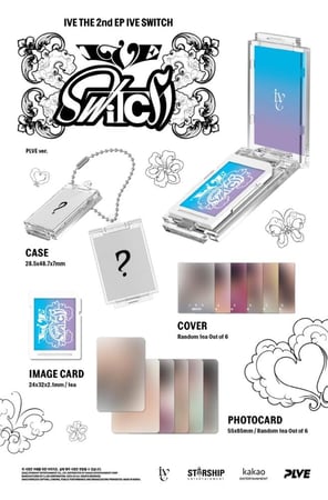 IVE - [IVE SWITCH] 2nd EP Album PLVE Version RANDOM Version
