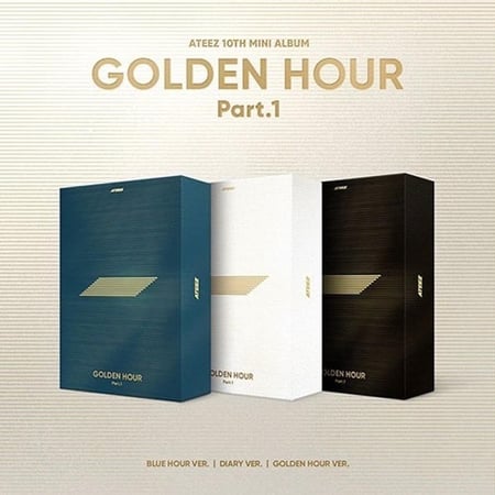 ATEEZ - [GOLDEN HOUR : Part.1] 10th Mini Album RANDOM Version