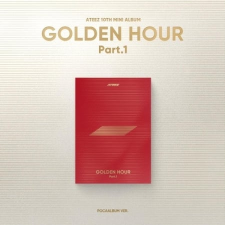 ATEEZ - [GOLDEN HOUR : Part.1] 10th Mini Album POCAALBUM Version