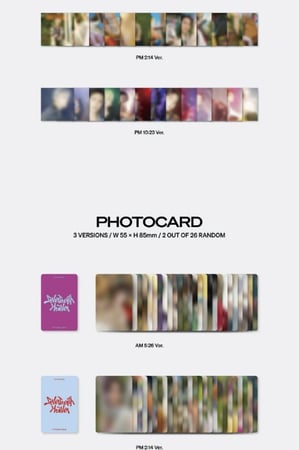 SEVENTEEN - [SEVENTEENTH HEAVEN] 11th Mini Album RANDOM Version