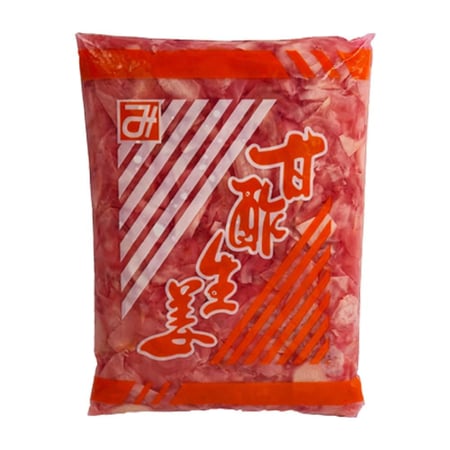 مخلل الزنجبيل الوردي