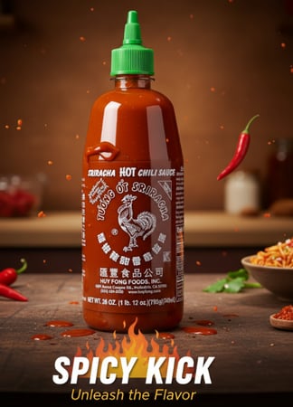 صلصة فلفل حارة - سيريراتشا