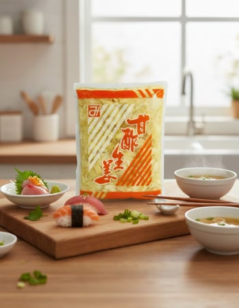 مخلل الزنجبيل الأبيض