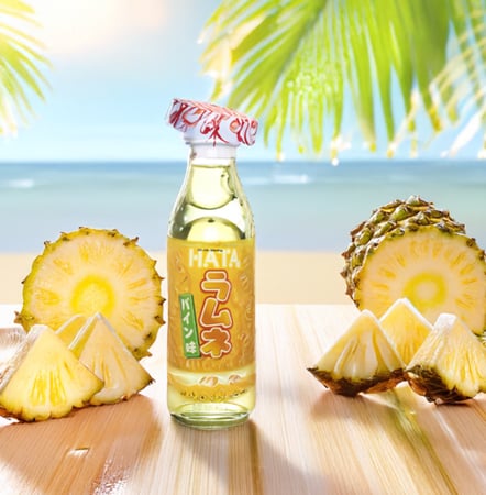 عصير الاناناس الياباني - هاتا راموني