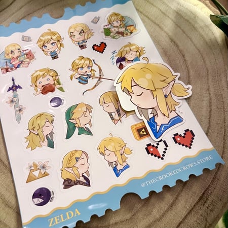 ستكرات ميني زيلدا