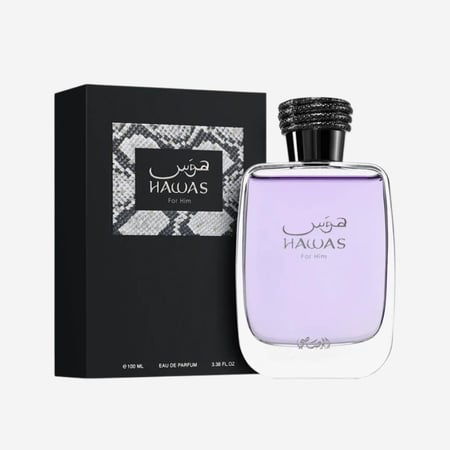 عطر هوس من رصاصي
