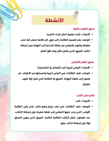 حقيبة تفعيل أنشطة حصص الانتظار للمرحلة الثانوية