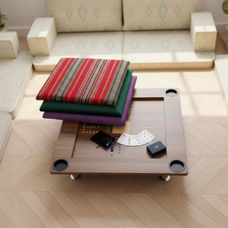 طاولة بلوت الجلسة ارضية