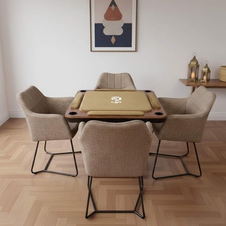 طاولة بلوت الدرعية مع كراسي