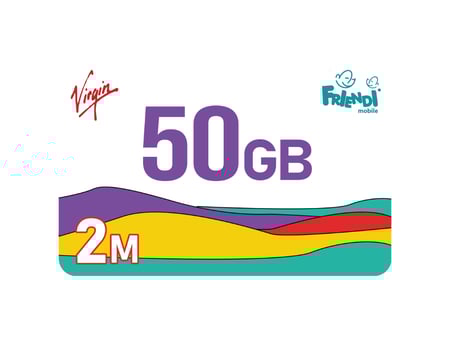 فريندي 50 جيجا 2 اشهر