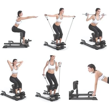جهاز تمرين الساق ديلوكس متعدد الوظائف Deep Squat Machine
