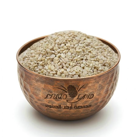 ماش ابيض مجروش