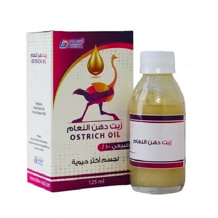 زيت دهن النعام روض الخزامى 125 مل