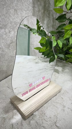 اكريلك مرايا هدايا حسب الطلب