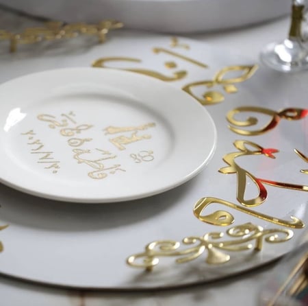 طقم عقد قران ذهبي