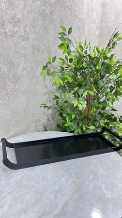 صنيه خشب لتقديم الحلويات والشاى والقهوه