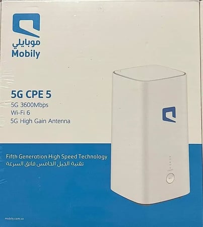 راوتر موبايلي 5g جميع الشرائح